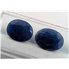 Image 1 : 12.88 ct Certified Madagascar Sapphire Gemstone Pair : Oval ($15,456 Appraisal) (Inv #SR004)