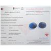 Image 2 : 12.88 ct Certified Madagascar Sapphire Gemstone Pair : Oval ($15,456 Appraisal) (Inv #SR004)