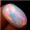 Image 3 : 9.2 ct Certified Bright Flash Opal Gemstone Chaff Pattern : CAB ($6,750 Appraisal) (Inv #SR005)