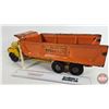 Image 4 : Pressed Steel Toy Dump Truck : LINCOLN (6-1/4"H x 7"W x 19"L)