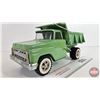 Image 1 : Pressed Steel Toy Dump Truck : TONKA (6-1/4"H x 6-1/4"W x 13-1/2"L)