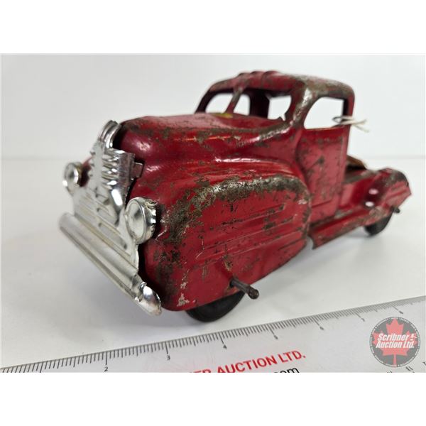Pressed Steel Toy Truck : LINCOLN (4-3/4"H x 4-1/4"W x 11"L)