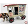Image 6 : Wind Up Tin Toy : MARX (Horse & Wagon) (Total Measures: 4-1/2"H x 4-1/4"W x 10"L)