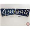 Image 1 : Alberta Lic Plates (2) : 1964 & 1972