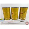 Image 2 : Shell Oil Quart Cans (3): AEROSHELL 65 (All FULL!) (6-1/2"H x 4"Dia)