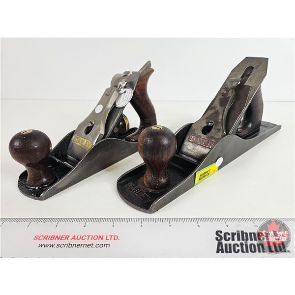 Stanley Planes (2): - No. 5 (Consignor Tag: Rosewood ~ c.1902) - No. 4 (Consignor Tag: Rosewood)