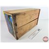 Image 5 : ORCHARD Pears Wood Crate (9"H x 19-1/2"L x 12"W)