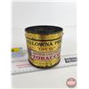 Image 1 : Kelowna Pride Fine Cut British Columbia Tobacco Tin (No Lid) (4"H x 4"Dia)
