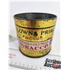 Image 3 : Kelowna Pride Fine Cut British Columbia Tobacco Tin (No Lid) (4"H x 4"Dia)