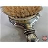 Image 9 : Vanity Set : Sterling Silver (4pcs) : Mirror , Brushes (2); Comb (See Consignor Tags in Pictures for