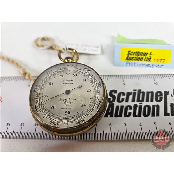 WWI Era Pocket Size Altimeter