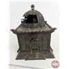 Image 4 : Antique Cast Iron Mechanical Mosque Bank (Working) (Consignor Tag : c.1890) (7"H x 6-1/4"W x 6-1/4"D