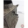 Image 7 : Antique Cast Iron Mechanical Mosque Bank (Working) (Consignor Tag : c.1890) (7"H x 6-1/4"W x 6-1/4"D