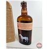 Image 6 : White Horse Scotch Whiskey Bottle with Original White Horse Slip Case (Excellent Condition - Paper L