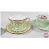 Image 2 : Tea Cups & Saucers (3) (See Photos for maker Stamps)