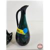 Image 3 : BMP Combo (2): Swan Dish & Pitcher (Pitcher 7-1/4"H)