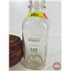 Image 2 : Collector Combo (2): - Promotional Anniversary Avalon Dairy 1 Litre Milk Bottle (9"H) - -Indonesian 