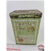 Image 3 : ROYAL MINT Cut Plug Tobacco Tin (5"H x 3-3/4"W x 2-1/2"D)