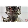 Image 5 : Coal Oil Lamp : Aladdin Model No. 6 (Nickel Plated Base) (Total Measures with Chimney : 23-1/2"H)