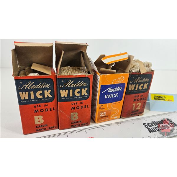 Aladdin Coal Oil Lamp Wicks (4 Boxes)