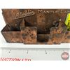 Image 3 : Copper Aladdin Wall Mount Holder : Holds extra Generator & Wick Cleaner & Matches (4"H x 5-3/4"W x 1
