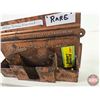 Image 4 : Copper Aladdin Wall Mount Holder : Holds extra Generator & Wick Cleaner & Matches (4"H x 5-3/4"W x 1