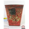 Image 2 : Patterson's SEAL Cut Plug Tobacco Tin (5-1/2"H x 3-1/2"W x 3-1/2"D)