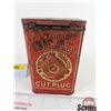 Image 3 : Patterson's SEAL Cut Plug Tobacco Tin (5-1/2"H x 3-1/2"W x 3-1/2"D)