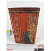 Image 4 : Patterson's SEAL Cut Plug Tobacco Tin (5-1/2"H x 3-1/2"W x 3-1/2"D)