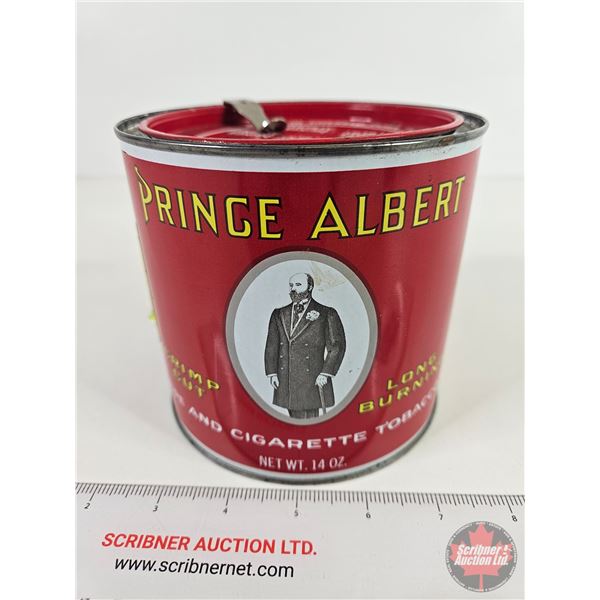 PRINCE ALBERT Tobacco Tin (5"H x 5-1/4"Dia)