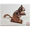 Image 5 : Vintage Copper Nutcracker Squirrel (6"H)