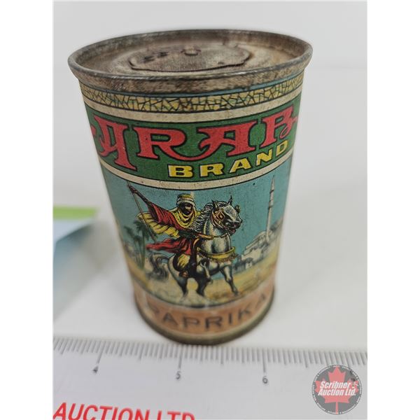 ARAB Brand Paprika Tin (3-1/4"H x 2"Dia)