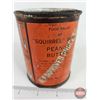Image 2 : SQUIRREL Peanut Butter Tin (3-3/4"H x 3"Dia)