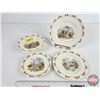 Image 1 : Bunnykins Plates & Bowl (4pcs) (Largest Measures: 8"Dia)