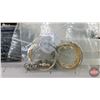 Image 4 : Collector Combo : Antique Leather Change Purse; Variety Vintage Jewellery; Pins; etc