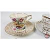 Image 2 : Tea Cups & Saucers (4) (See Photos for maker Stamps)