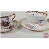Image 3 : Tea Cups & Saucers (4) (See Photos for maker Stamps)