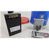 Image 2 : Collectors Combo : 6 Lighters & 1 Tobacco Tin (4"H x 4-1/2"Dia)