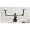Image 3 : Antique Nickle Plated Adjustable Mechanical Holder "Helping Hand" (10"W)