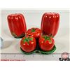 Image 1 : Tomato Ware Salt & Pepper Shakers : Large Set : Occupied Japan