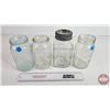 Image 1 : Variety of Sealer Quart Jars (4) including Crown & Improved Gem