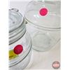 Image 3 : Embossed Cracker Barrel Style Glass Sealer Jugs (4Qt & 1-1/2Qt)