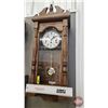 Image 1 : Ergo Wood Cased Wall Clock (Works)
