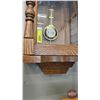 Image 2 : Ergo Wood Cased Wall Clock (Works)