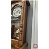 Image 5 : Ergo Wood Cased Wall Clock (Works)