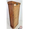 Image 10 : Wood Cased Wall Clock w/Beveled Glass (Works)