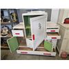Image 7 : Art Deco Painted Kitchen Cupboard
