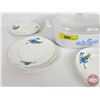 Image 2 : Corning Ware Casserole Dish w/Lid & Small Plates (8)
