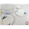 Image 3 : Corning Ware Casserole Dish w/Lid & Small Plates (8)