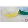 Image 2 : Pyrex Mixing Bowls (4) : 404, 403, 402 & 401
